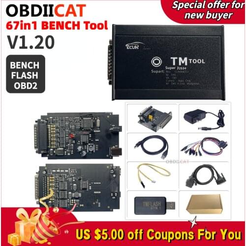 KM BENCH ECU Programmer Tool 1.20 KTBENCH Read and Write ECU Via Boot Bench V1.20 BENCH Tool Flash EEPROM