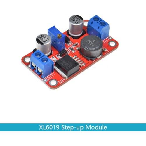 XL6019 5A DC-DC adjustable step-up Booster Voltage regulator power supply MODULE BOARD DC DC Converter output 5V 12V 24V 40V