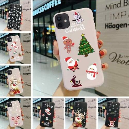 Festival Christmas Deer For Vivo Y20 Y20I Y12S Y30 Y30I Y20S Y52S Y51 Y51A Y31 Y51S X50 X60 Y91C Y70 Y90 Pro Silicone Case Cover