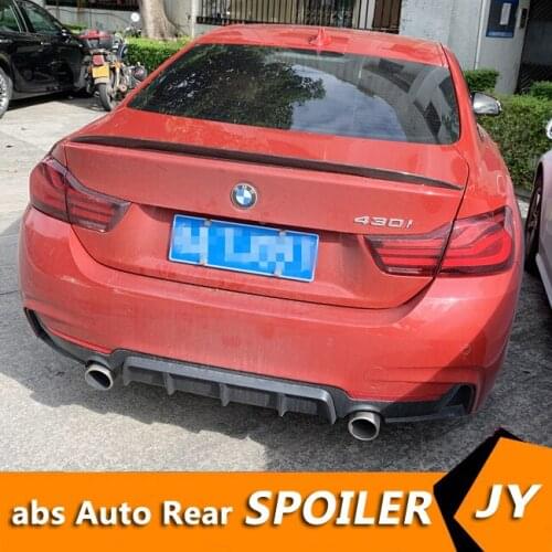 For BMW F33 Carbon Fiber Spoiler 2013-2016 BMW F32 F36 420i 428i 435i Carbon Fiber Material Style Spoiler