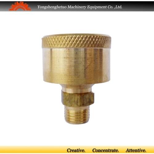 6cc M10*1 male thread copper Capping oil cup RYB-26 for centralized lubrication system CNC machine centre