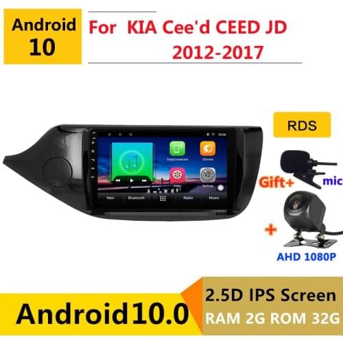 Android 10.0 car radio auto stereo for KIA CEED JD 2012 2013 2014 2015 2017 navigation GPS DVD Multimedia Player