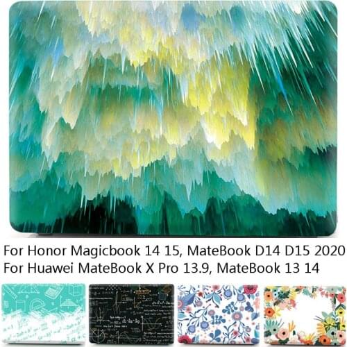 Case For Honor Magicbook 14, Honor Magicbook 15 Prints Laptop Replace Shell For Huawei MateBook D15 D14 X Pro 13.9 14 13 PC Case