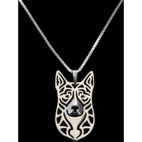 DANGGAO Newest Unique fashion Handmade Australian Cattle Dog Pendant Necklace women Dog charm Jewelry Pet Lovers Gift Idea