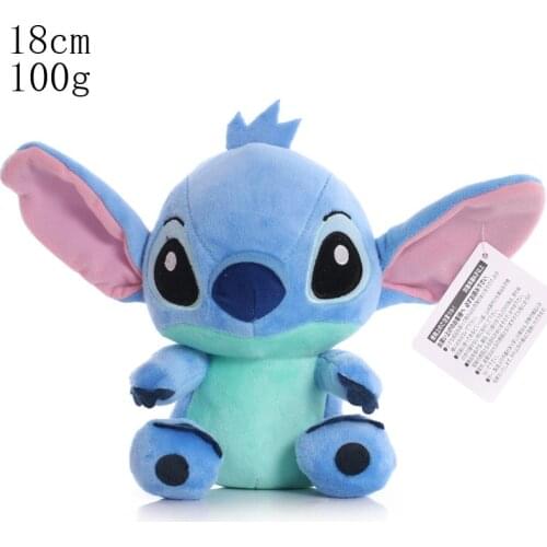 Disney Lilo Cross Stitch Plush Toy Couple Doll Cartoon Plush Doll Anime Plush Toy Pendant Childrens Birthday Gift