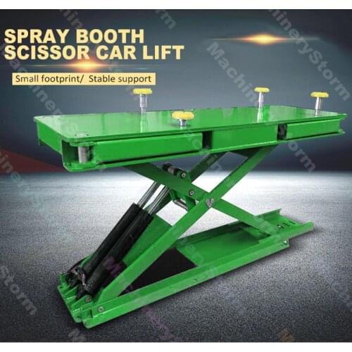 Hydraulic 3 ton scissor car service lifts save space car lift ground hide type scissor lift European car lift used for painting