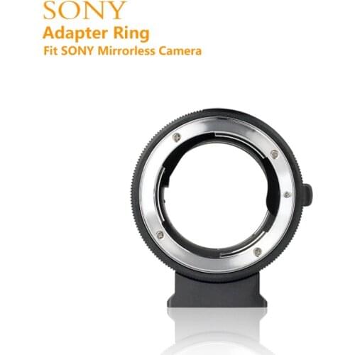 MEIKE MK-NF-E Manual Focus Lens Mount Adapter Ring for Nikon F Lens to Sony Mirrorless E Mount Camera 3 3N 5N 5R 7 A7 A7R