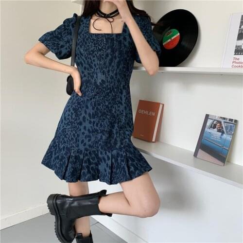 LIEZHAMO Summer Short Sleeve Dresses