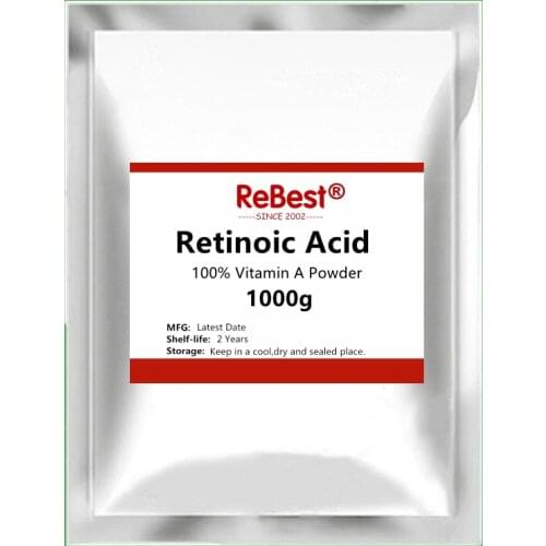 Best 99% Retinoic Acid Powder (Vitamin A),Whitening and Brightening Skin,Treat Acne and Reduce Wrinkles,Inhibit Melanin
