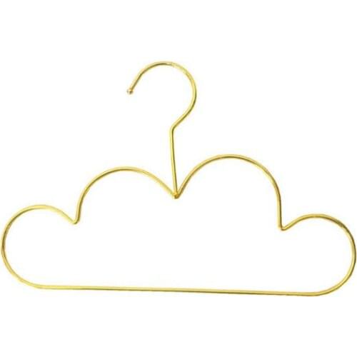 Nordic Style Cloud Hanger for Children Kids Metal Hanger Rack Non Slip Scarf Towel Clothes Organizer