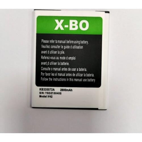 New 2800mah battery for X-BO KB335572A V42