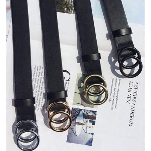 2021 New Women Casual Belt Luxury Adjustable New Round Buckle Belt Ladies Jeans With Fashion Dress Belt Designer Belts For Women