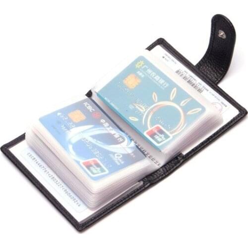 RFID Mens Card Holder First Layer Cowhide Card Holder Multifunctional Bank Card Holder Mens Card Holder Coin Bag