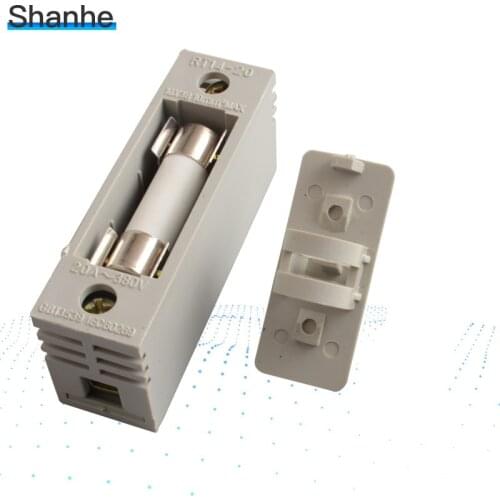 RT14-20 380V Fuse holder for 10 x 38mm with Fuse 1A 2A 3A 4A 5A 6A 8A 10A 16A 20A 25A 32A