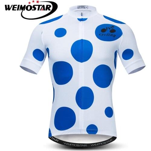 Weimostar Men Quick Dry Cycling Jersey Shirt Top Team Bicycle Clothing MTB Road Short Sleeve Outdoor Sport Downhill Bike Jersey