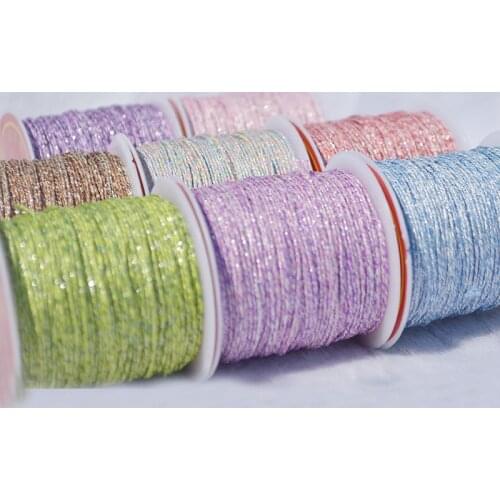 0.2-0.8mm DIY Polyester Hand Bracelet Coil Winding Wire Thread Cord String Strap Rope for Necklace Jewelry Making Bracelet Cord