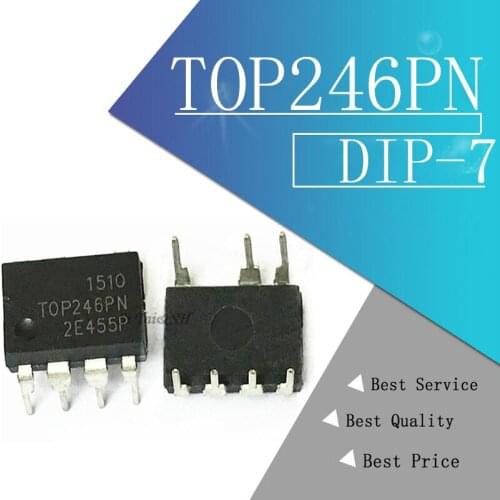 1pcs/lot TOP246PN TOP246P TOP246 DIP-7 Power management chip