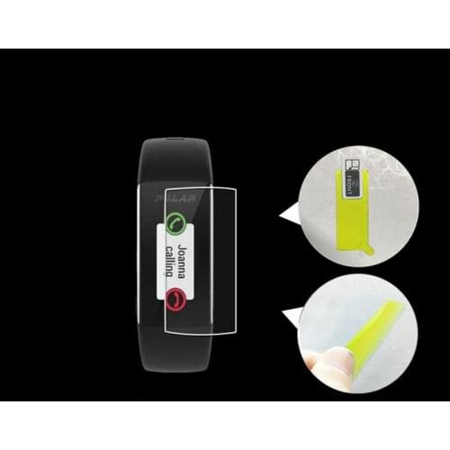2pcs Anti-shock Soft TPU Clear HD Protective Film Guard For Polar A360 A370 Smart Watch Wristband Full Screen Protector Cover