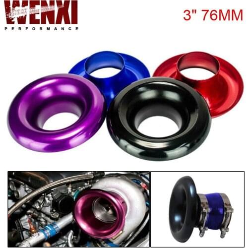 3" Short RAM / Cold Air Compressor / Intake Inlet Velocity Stack / Turbo Horn Kit WX4403