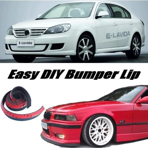 Bumper Lip Deflector Lips For Volkswagen VW Lavida Front Spoiler Skirt For Cars Tuning View / Body Kit / Strip