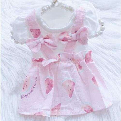 New Dog Dress Small Dog Clothes Summer Pet Clothing Cat Puppy Costumes Chihuahua Yorkie Poodle Pomeranian Maltese Pet Apparel