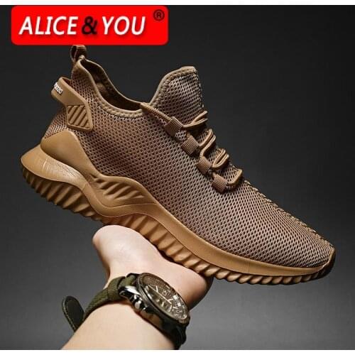 New Summer Running Shoes Mens Casual Shoes Youth Trend Sports Casual Mesh Breathable Mens Shoes Mens Fashion Sneakers