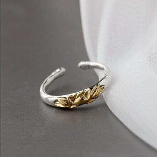 New 925 Sterling Silver Open Adjustable Ring Retro National Style Jewelry Gifts Fashion Tide Flow High Quality Silver Rings