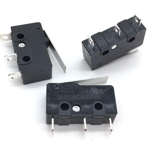 5pcs Limited Switch M102-11 5A 125VAC/3A 250VAC Micro Switch