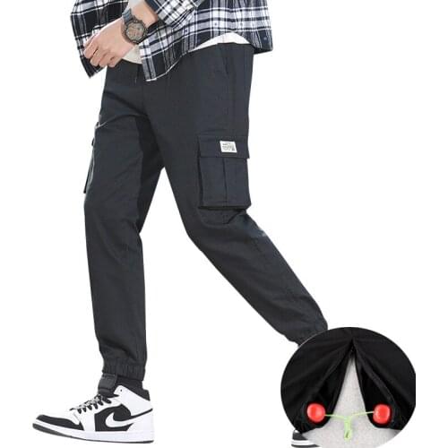 Outdoor Sex Pants For Men Casual Double Zippers Open Croch Sexy Male Clothing Exotic Spring Autumn Long Trousers Plus Size 6XL