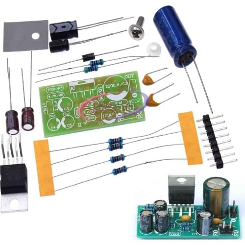 TDA2030A Electronic Audio Power Amplifier Board Module Mono 18W DC 9-24V For DIY Kit