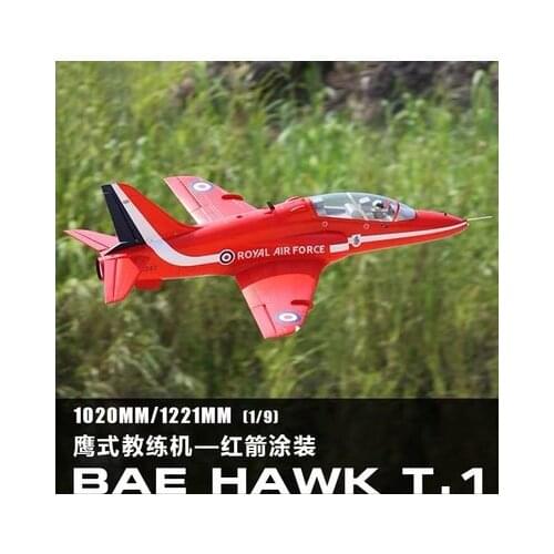 RC Airplane EDF Jet New Freewing Flightline Bae Hawk 70mm Plane Model 6S Luxury