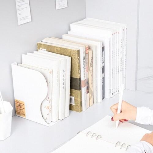 Stretching Bookends Premium Metal Anti-slip Book Holder for Office Home Desks
