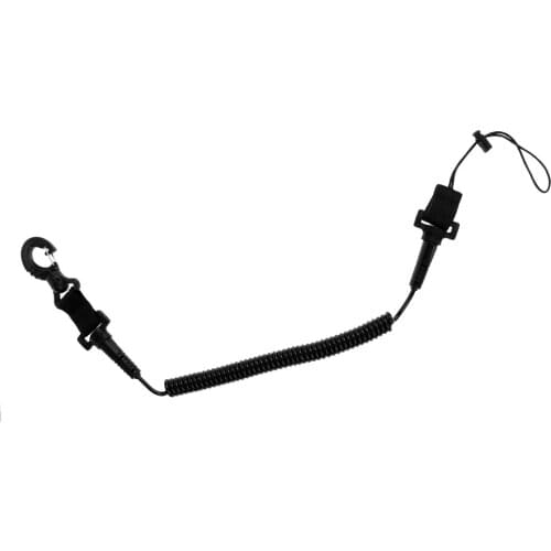 MagiDeal 20cm-150cm Spiral Coiled Scuba Diving Dive Camera Lanyard Webbing Strap Swivel Snap Clip Scuba Diving