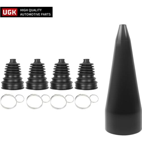 4pcs Universal Rubber Constant Velocity CV Boot Joint Tool Fitting Cone Stretch With Clips New Car Accessories CV Joint Boot