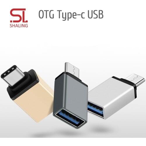 USB converter USB3.1 male to female TYPE-C metal plug OTG converter micro usb converter