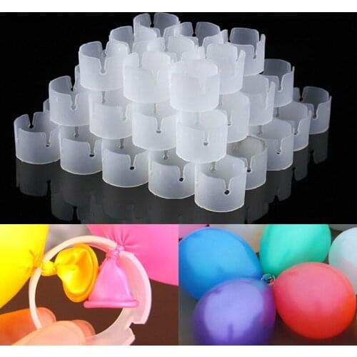 Hight Quatily 3.4cm Dia 50Pcs/set,Balloon Decorative Decor Balloon Arch Folder Convenient Clip Multiple Accessories