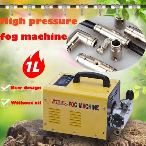 1L/Min High Pressure Mist Cooling System Equipment Humidifier, Fogging Machine, Cooling Misting Water System Pump
