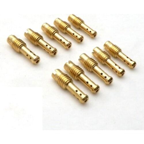 10pcs set Pilot Jet For Mikuni VM TM TMX Carburetor New High quality Long service life Solid