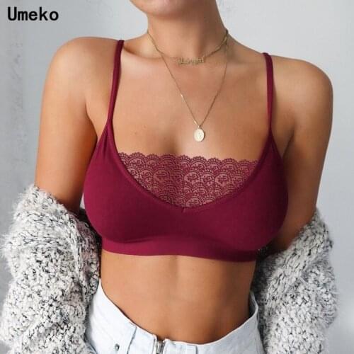 2020 Summer Sexy Lace Halter New Fashion Women Sexy Sling Crop Tops Tank Casual Sleeveless Short Vest Clubwear S-5XL Plus Size