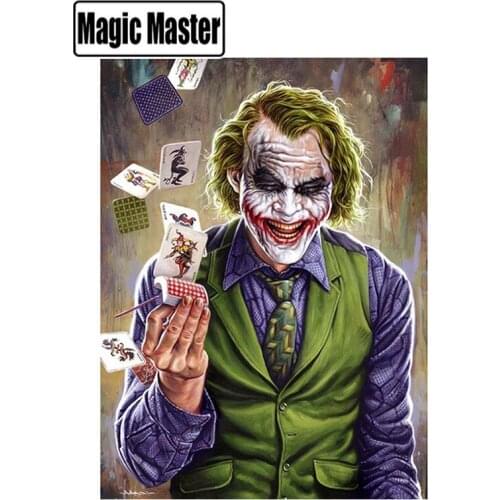 5D Diy Diamond Painting Cross Stitch clown joker Home Decor Full square/round drill Rhinestones Mosaic Inlay Diamond Embroidery