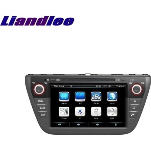 For Suzuki SX4 2013~2019 LiisLee Car Multimedia TV DVD GPS Audio Hi-Fi Radio Original Style Navigation Advanced NAV NAVI MAP