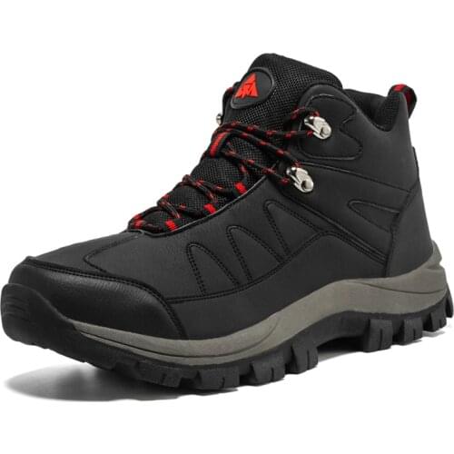 BETOOSEN Mens Mid Waterproof Hiking Boots Outdoor Backpacking Trekking Lightweight Mountaineering Shoes