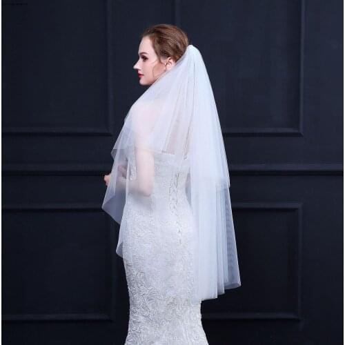 Carleide Almeida Wedding Short Veils