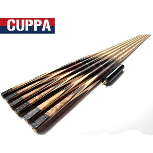 Cuppa Hand Made 3 4 Jointed Snooker Cues Sticks 9.8mm/11.5mm Tips With Extension China