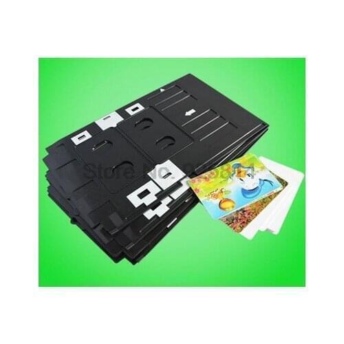 By dhl or fedex 100pcs PVC Card Tray For Epson T50 T60 A50 P50 L800 L801 L805 L810 L850 TX720 PX660 RX590 RX680 R290 R380 R390