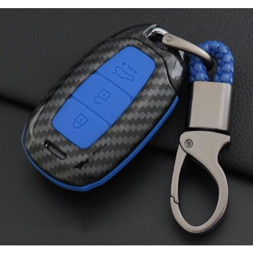 For Hyundai IX35 2018 Car styling Remote control keychain High quality ABS key cover Car decoration accessories