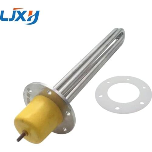 LJXH Electric Heater Heating Element for Oil 220V/380V 304SUS Heating Tube Dia.12mm 9/12/15/18KW for Heat-Conducting Oil Stove
