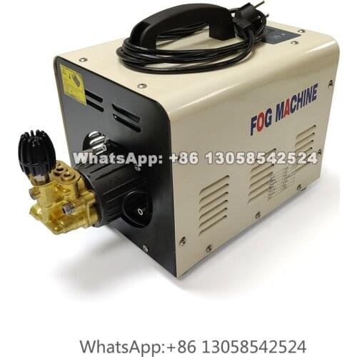 High Pressure Mist Machine, 3L/min Coffee Shop and Restaurant Outdoor Cooling Spray Fog System, Spray Fog Mist System