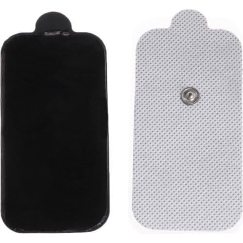 H7JC 2pcs 9x5cm Large Electrode Pads Reusable For Tens Machines Therapy Massager Unit