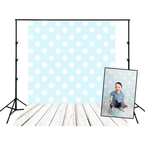 HUAYI Photography Backdrop Polka Dots Photo Booth Background Customize Newborns Child Birthday Studio Backdrop XT-5344